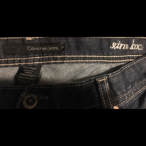 Calvin Klein slim boot jeans - Picture 3 of 3